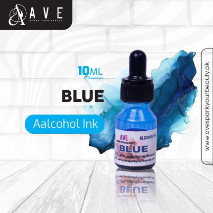 Blue Aalcohol Ink