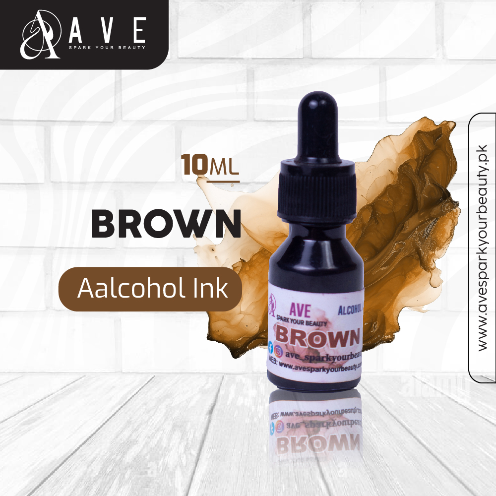 Brown Aalcohol Ink