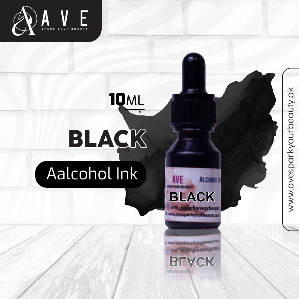 Black Aalcohol Ink