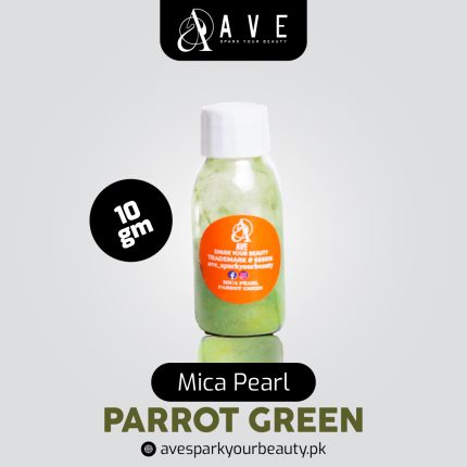 Mica Pearl Parrot Green