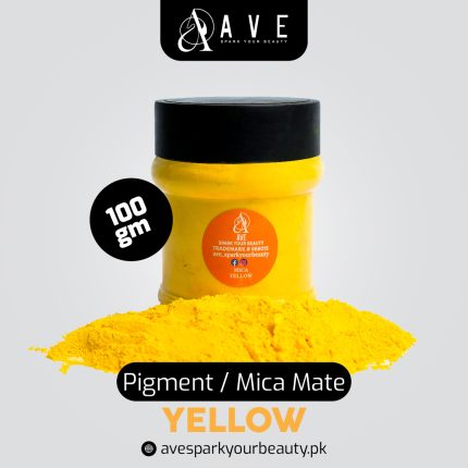 Pigment / Mica Mate Yellow - Image 3