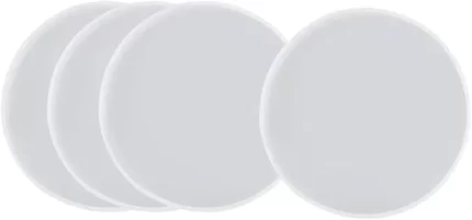 Round Resin Coaster Mold for Resin Casting, Epoxy Molds for Casting with Resin, Concrete, Cement and Polymer Clay - Image 6