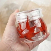 Bottle Resin Mold Pudding Jar Silicone Resin Jar Mold with Lid for DIY Container